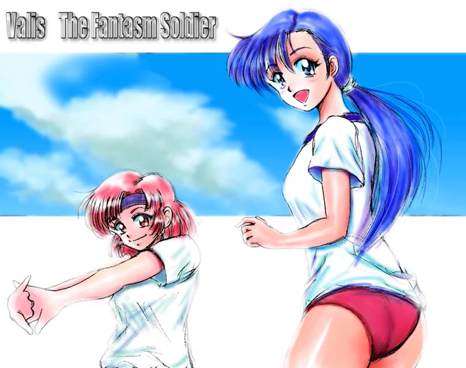 #これを見た人は体操服をTLに放流しよう見てしまったので…ブルマなのは昭和世代故にw 