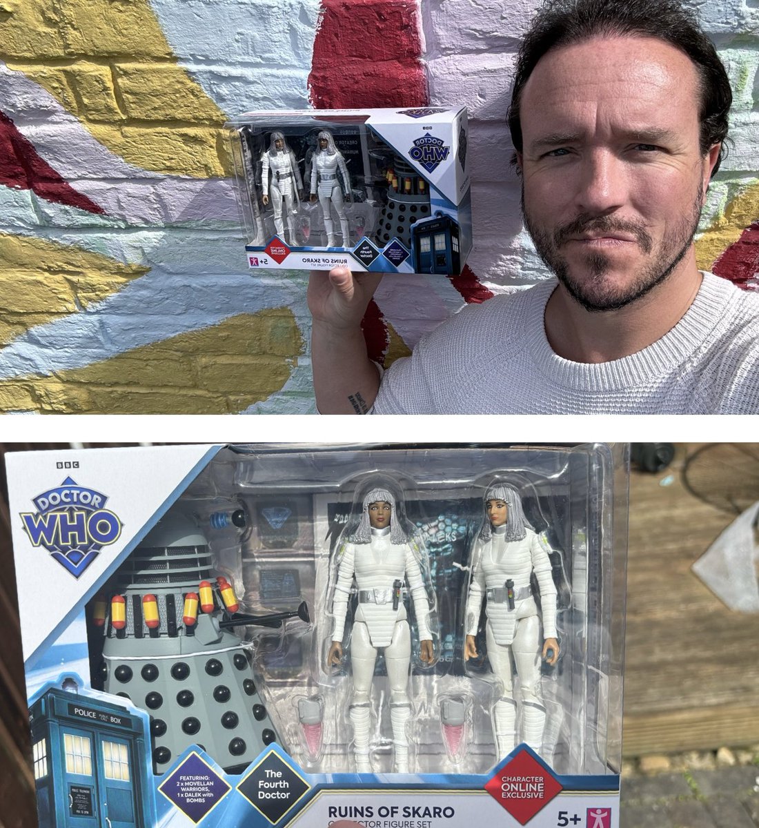 mrrobertbrendan's tweet photo. Jumping on the band wagon! It’s here! @CharacterToysUK #ruinsofskaro #doctorwho #destinyofthedaleks #characteroptions https://t.co/ywn98p3Ifi