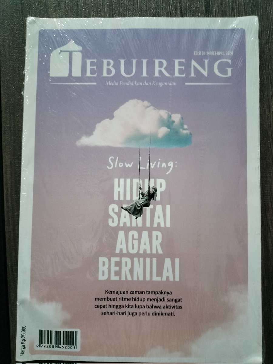 Terimakasih @TebuirengMgz atas kirimannya. Sungguhbermanfaat bagi perpustakaan Ma'had Aly Raudhatul Muhibbin Bogor. Jazaakumullah...