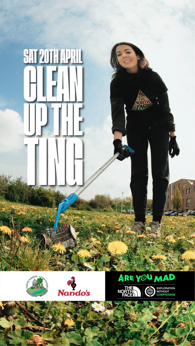 2 days to go until the BIGGEST clean up event Barking &amp; Dagenham has ever seen!  

Saturday 20th April 2024 eventbrite.co.uk/.../clean-up-t…

Come along to meet local, like-minded people who want to do good and help protect the environment  

Lunch, refreshments + equipment all provided