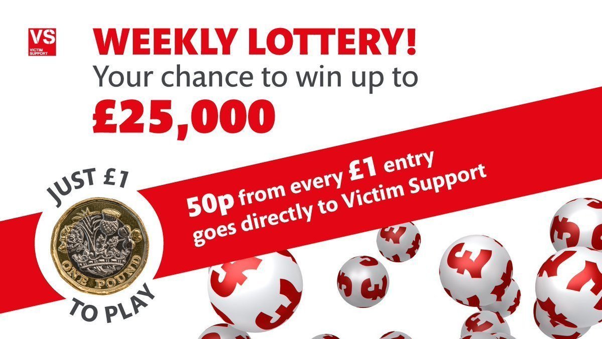 Why not try our @VictimSupport Lottery - Match six digits and you’ll win the   £25,000 jackpot and we’ll get a £2,500 donation to help those affected by crime!
#FundraisingFriday