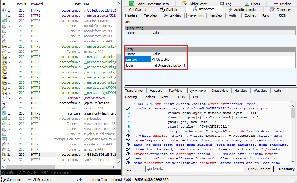 🚨 Phishing HTML File Evaded Most of the AV Solutions 🚨 📌 VT Detection: 5 / 60 📁 Filename: FedEX AWB Shipment .html 🔐 MD5: 37d3c49bf58f831615a6bc301b23bab4 🕵️‍♂️ IOCs: - https[:]//nocodeform.io/f/661e3d5061d3f8c25668372f DOCGuard Report: app.docguard.io/e3eeb0e4ae430e…