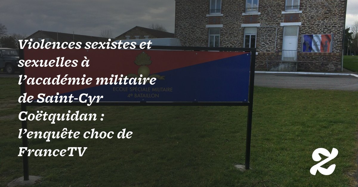 Violences sexistes et sexuelles à l’académie militaire de Saint-Cyr Coëtquidan : l’enquête choc de FranceTV ➡️ l.madmoizelle.com/O8w