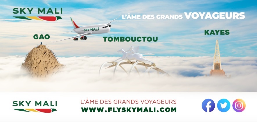 Que ce soit pour les loisirs, les affaires, rendre visite à la famille ou aux amis… Empruntez les vols @FlySkyMali et profitez de nos meilleures offres. #SkyMali #lacompagniequinousrapproche