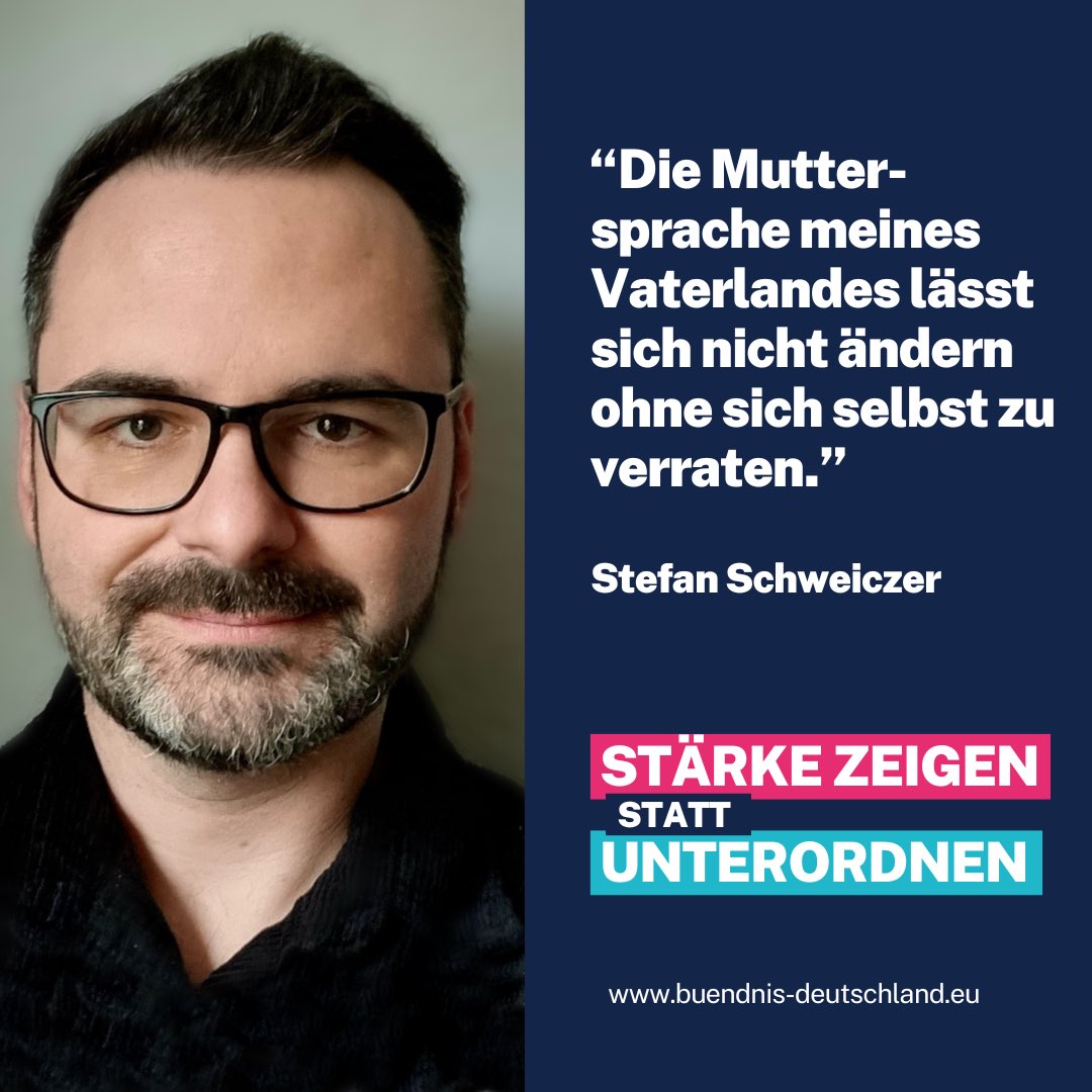 #gegengendern #bündnisdeutschland #vernunftstattideologie #vernunftwählen #gegengrünetransformation #freiheitwohlstandsicherheit #muttersprache #vaterland #stärkezeigenstattunterordnen