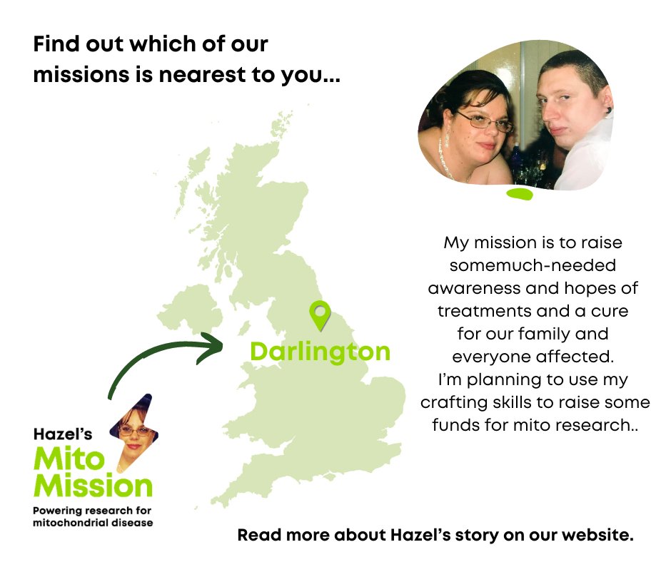 Do you know which of our missions is nearest to you?

Take a look at our interactive map to find out today by going to the link below.

Individually making a local impact.

Together making a national difference.

mymitomission.uk/our-missions/

#mymitomission #mitochondrialdisease