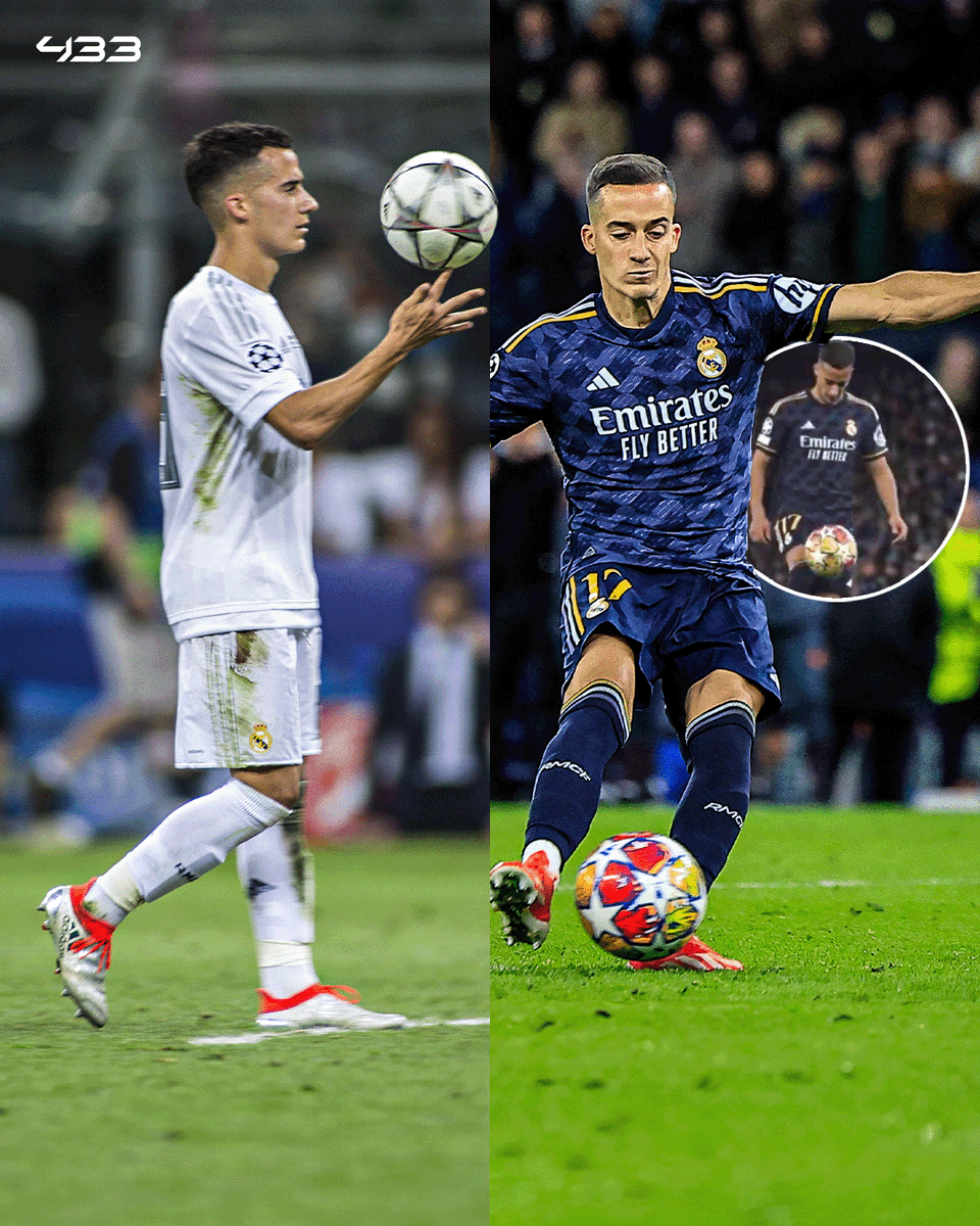 ⚽️ 2016 UCL Final: casually spins the ball on his finger before scoring his penalty ⚽️ 2024 UCL quarter-finals: does keepie uppies before scoring his penalty Lucas Vázquez is HIM 🥶