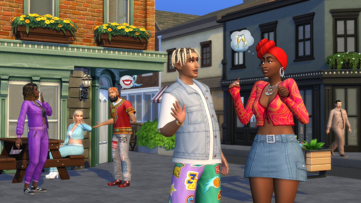 FastAnne_'s tweet photo. Thanks to the #EACreatorNetwork I get to giveaway a code of the new Sims 4 Urban Homage Kit AND the Party Essentials kit! ✨

1 winner will win both codes, they are for the EA app 😊

To enter: 
➡️ Follow @FastAnne_ 
➡️ Retweet this tweet

Winner will be picked on April 21st! 💜 https://t.co/Tu5rmtY7NA