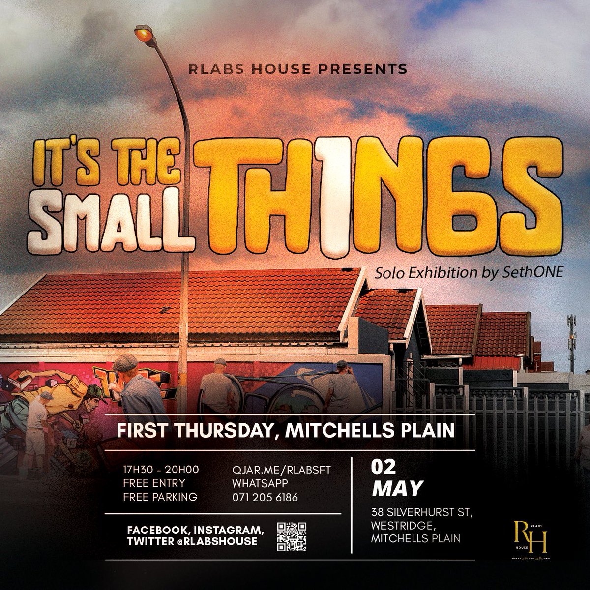 A solo exhibition by SethOne “The Small Things,” is a groundbreaking art exhibition by the renowned street artist SethONE, celebrated 🥳 for his vibrant murals and installations that capture the essence of urban resilience and beauty.