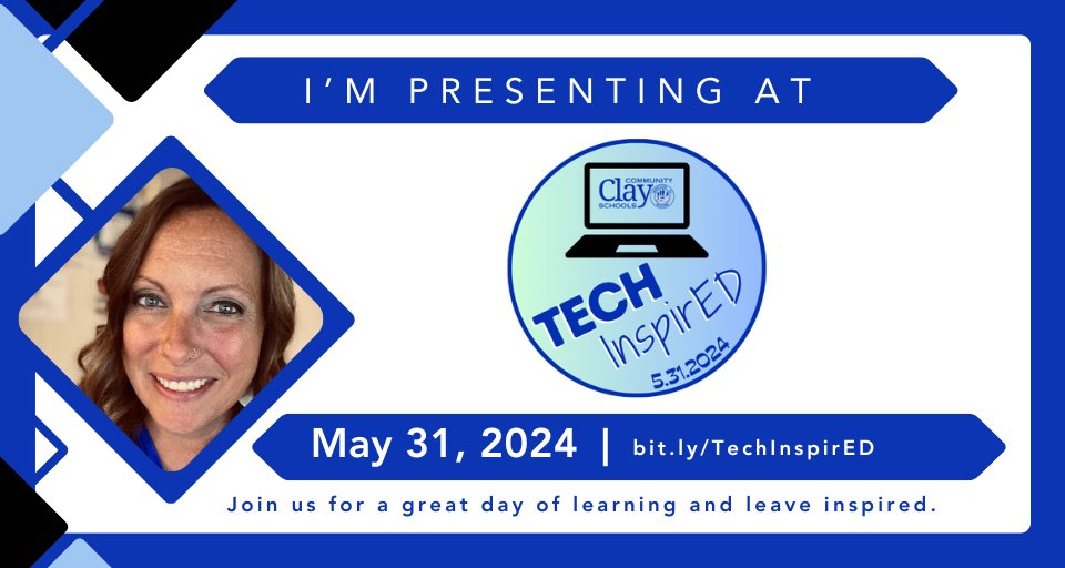 On May 31st you can find me presenting at the Tech InspireED Summer of Learning Conference. The topic of my presentation is Teaching with AI for Beginners. I hope to see you there! bit.ly/TechInspirED #BeInspirED