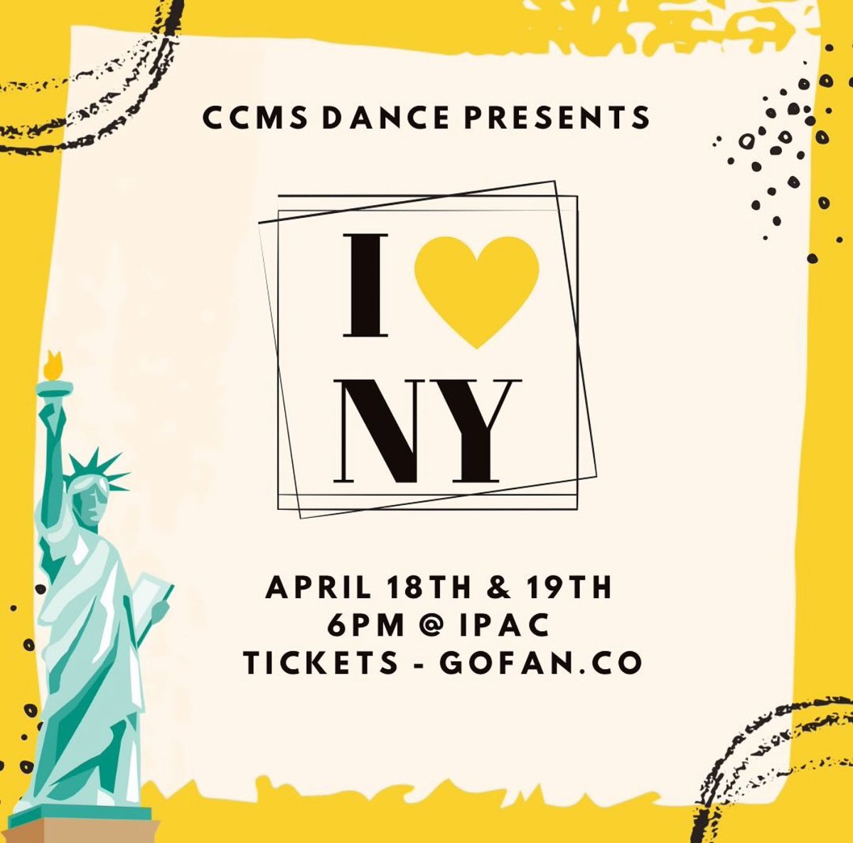 Buy your tickets now on GoFan!!!💚💛