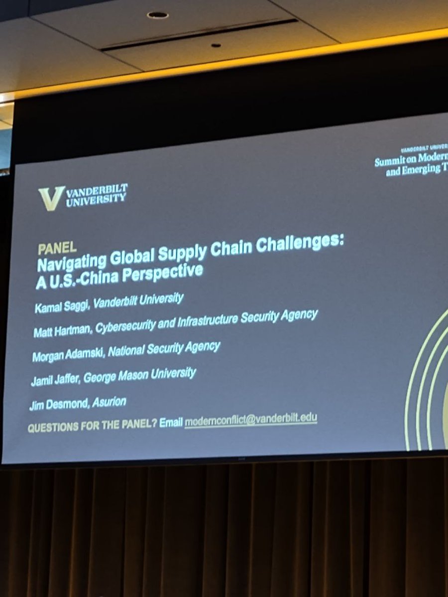 Q:  What keeps you up at night?
A:  Where are the vulnerabilities in your supply chain?

#SupplyChain #Blockchain #ZeroTrustArchitecture
#Resilience #NationalSecurity @GeeqOfficial
@MNWSupplyChain