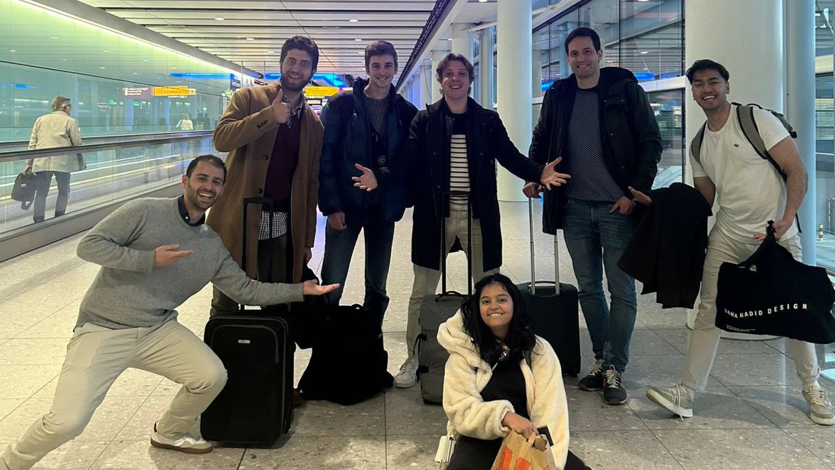 They arrived back in the UK today, along with the five Swiss startups (BoundaryAi, Unki, Myriad Optics, and NEOSENS).

We'll keep you updated on the UK leg of the programme. We're looking forward to tonight's networking event at @UCLSoM! 

#UCLEurope