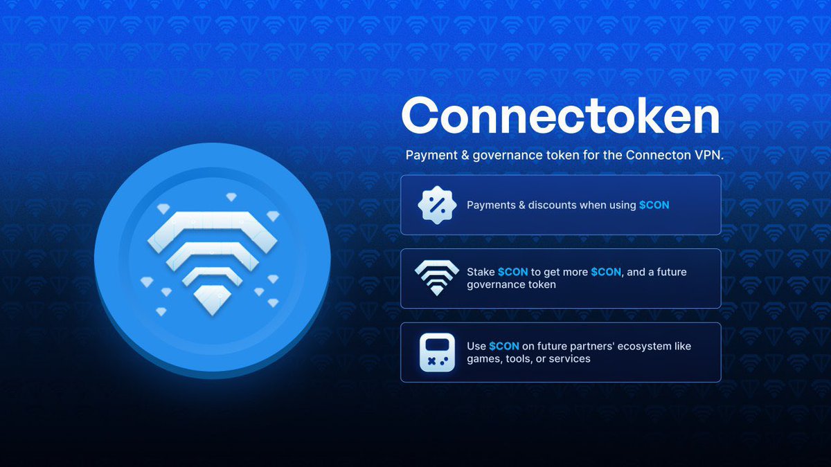 DiamondsVPN's tweet photo. $CON is almost ready to drop π
This Jetton on the TON blockchain will be distributed to already existing customers of our service and will be available for sale, soon.
What are you waiting for, become Premium today π‘οΈ
Supporting privacy is important. Let's do it together. https://t.co/gZUruqzU1n