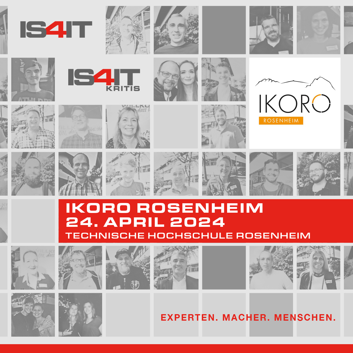 IS4IT-Team auf der IKORO in Rosenheim mit klarem Auftrag: Wir wollen die Besten! Am 24. April sind wir vor Ort, um für SOC, Security, IGA, Microsoft Cloud und andere Bereiche bei IS4IT und IS4IT Kritis Nachwuchs zu suchen – und hoffentlich auch zu finden. is4it.de/de/offene-stel…