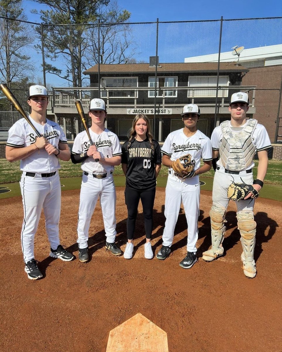 Double header vs Alpharetta tonight at 5 <a href="/SprayberryHigh/">Sprayberry HS</a> and Senior Night!