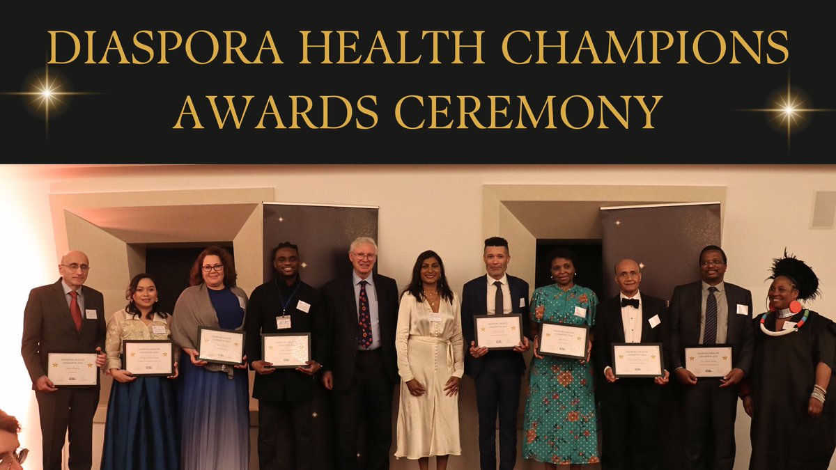 1⃣month ago, we celebrated the incredible contributions of diaspora healthcare professionals at the #DiasporaHealthChampions Awards. Today, we're thrilled to share messages from our winners. Join us in congratulating these #ExpsertsInOurMidst on their well-deserved recognition!🏆