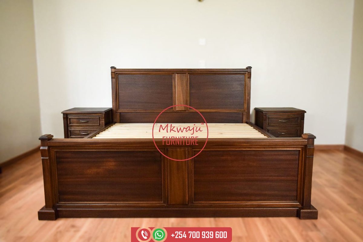 🙂 Aquam Bed with 2 Bedside Tables 
🎯 Available on Order
🤙 Contact: 0700939600
.
#BrandNew #brandnew #nairobi #bed #bedroom #bedroomdecor #bedroomdesign #Bedroomfurniture #sofabench #mahogany