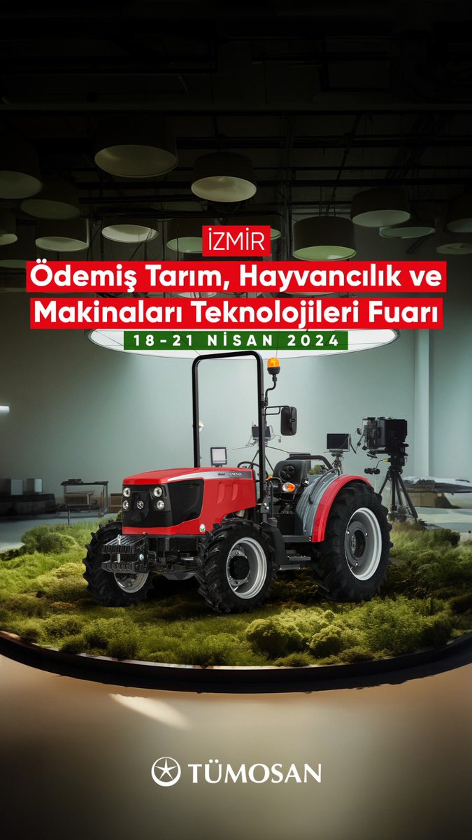 18-21 Nisan 2024 tarihleri arasında Ödemiş Tarım, Hayvancılık ve Makinaları Teknoloji Fuarı’ndayız! Gücün ve asaletin temsili TÜMOSAN ile tanışmanız için sizleri de standımıza bekliyoruz. 😎 📍Adres: Ödemiş Ticaret Borsası Çok Amaçlı Fuar ve Etkinlik Alanı #tumosan #izmir #fuar