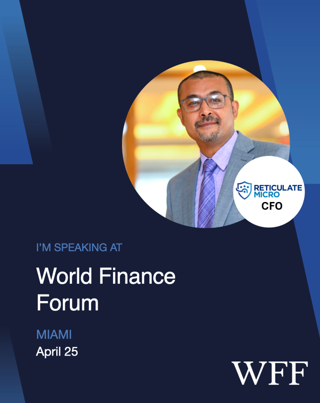 @reticulateio CFO Amit Shrestha is speaking on April 25th - the opening day of the @WFinanceForum at the Miami Beach Convention Center. He joins a global panel addressing the topic, “Nurturing a Long-term Culture Shift in Finance Transformation.” Learn more at:…