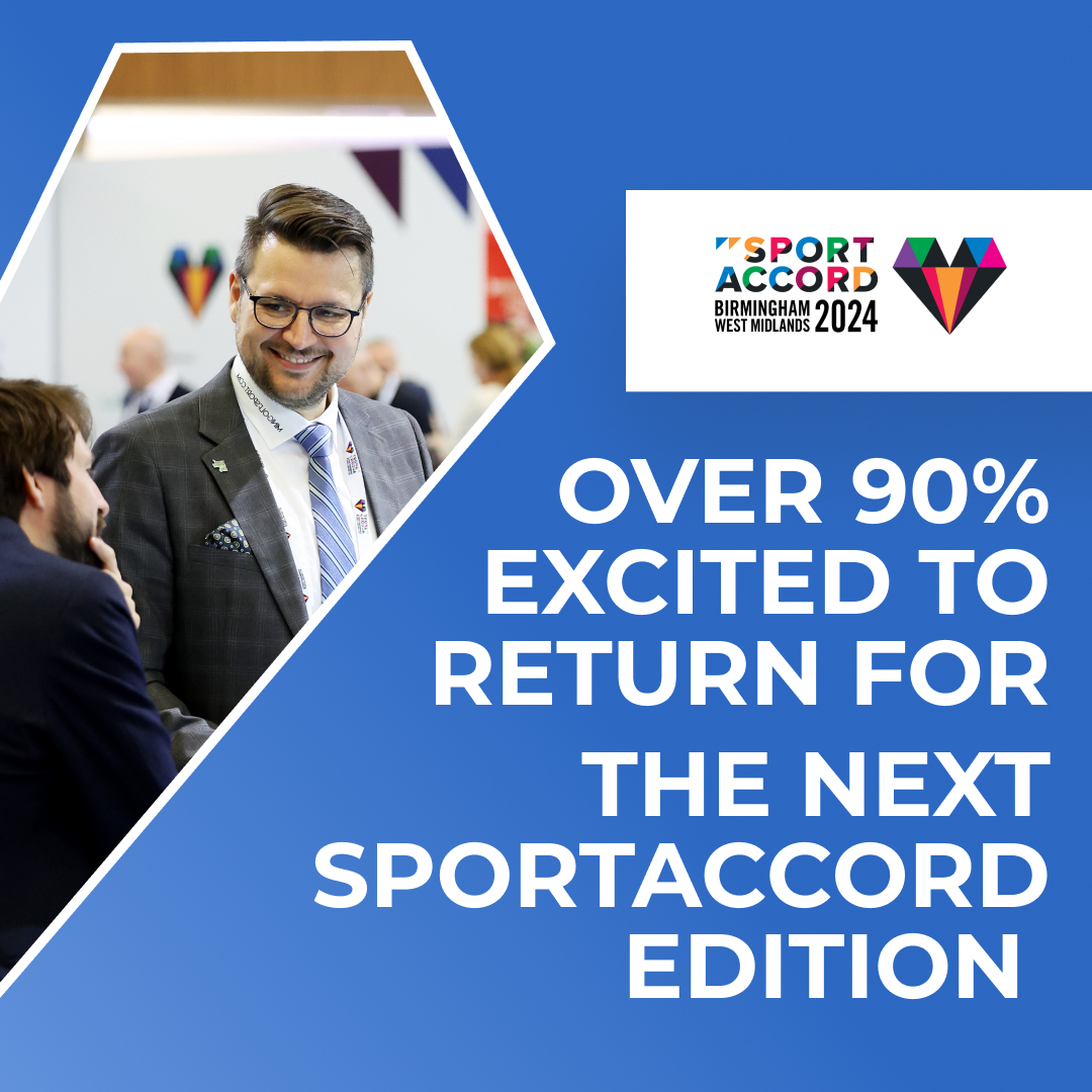 💯Let's talk numbers. This is what #SportAccord 2024 looked like as it brought together the global sports community for 5 eventful days! This memorable edition in #Birmingham, West Midlands leaves a lasting legacy of inspiring exchange and meaningful connections forged.🙌