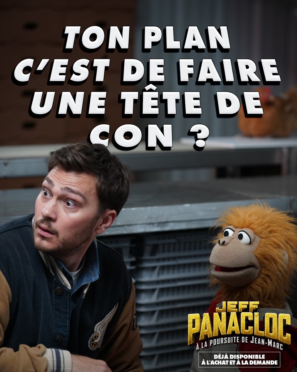 Des répliques déjà cultes ! Votre duo préféré est dans le film JEFF PANACLOC - À LA POURSUITE DE JEAN MARC, déjà disponible en DVD et VOD à l'achat et en location ! Par ici 👉 r.orange.fr/r/SVOD_CM_Jeff… #JeffPanaclocÀLaPoursuiteDeJeanMarc