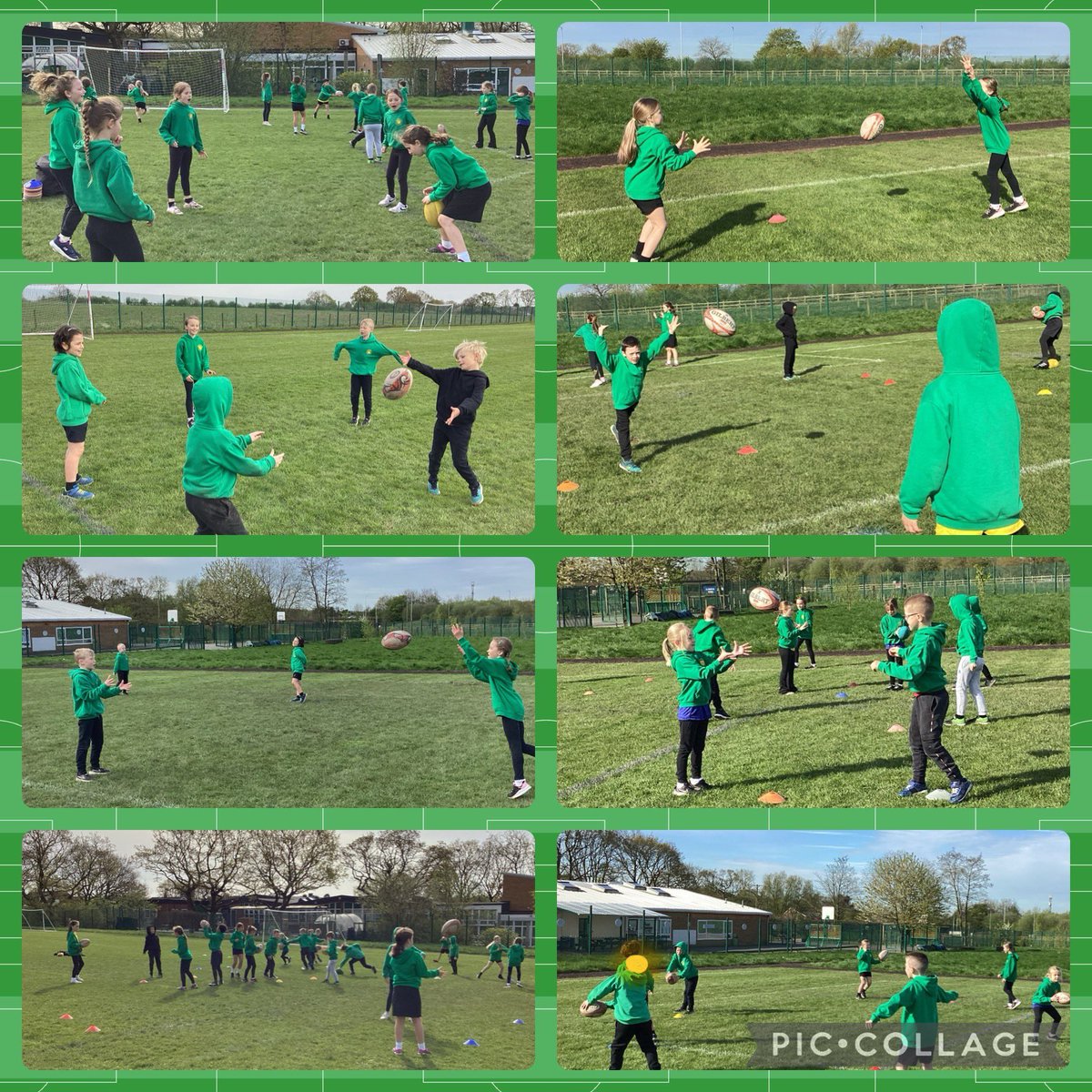 Today we started our new PE unit - Tag rugby! We’ve learned how to swing pass and discussed our core value of honesty  🏉 @EuxtonPH #primarype
