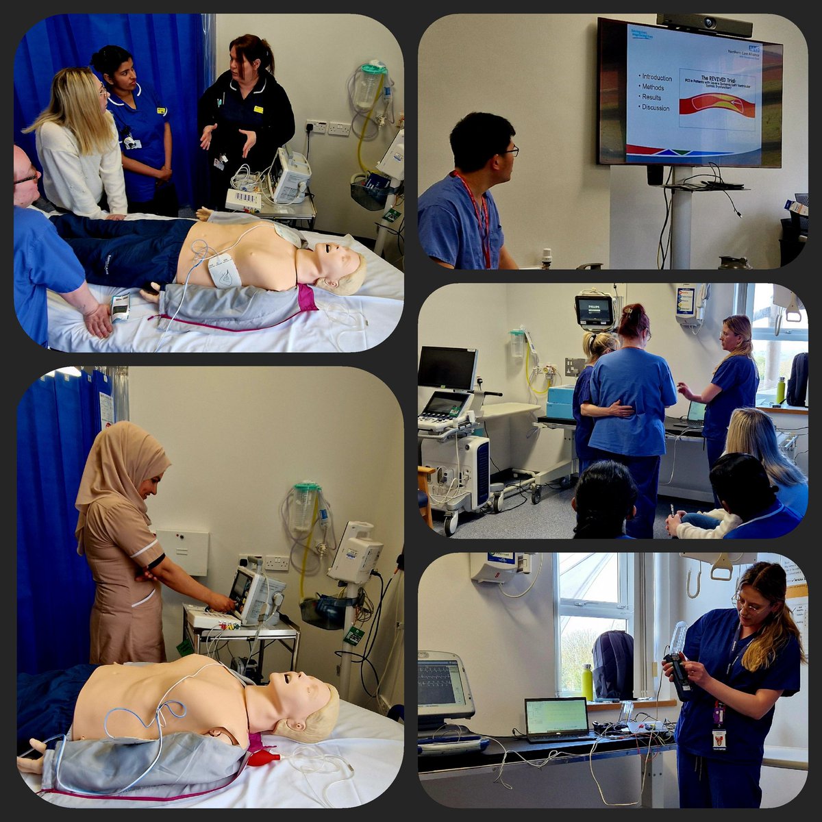 Great Integrated Cardiology Unit learning day today with support from @MedtronicUK @BuryCO_NHS @NCAlliance_NHS @NCACareersNHS 
#IntegratedCardiologyUnit #Ward1 #Ward2  #SilverHeartUnit