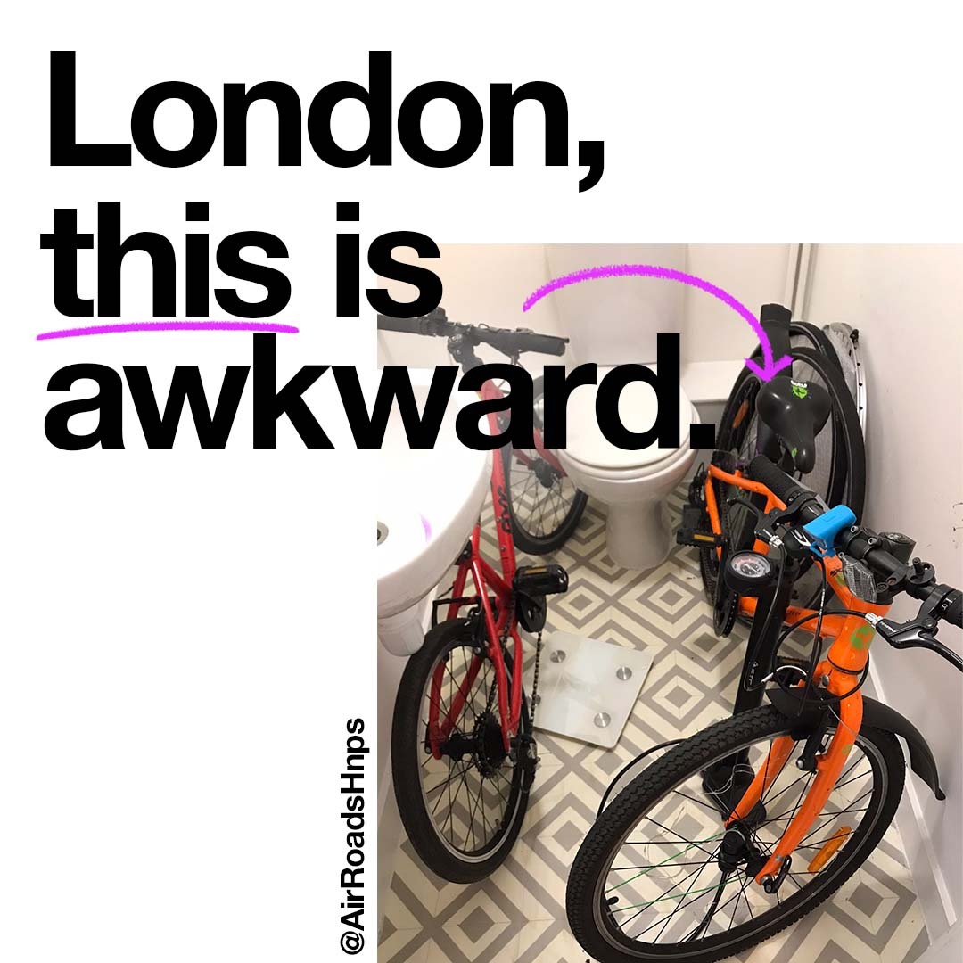 cities_clean's tweet photo. 🚲Londoners are crying out for safe, convenient and secure cycle parking spaces.
Waiting lists are huge, as uncovered by our #ThisIsAwkward campaign.
Great to see @sadiqkhan manifesto commit to 40,000 more spaces if elected.
We hope all candidates will match this ambition 📷