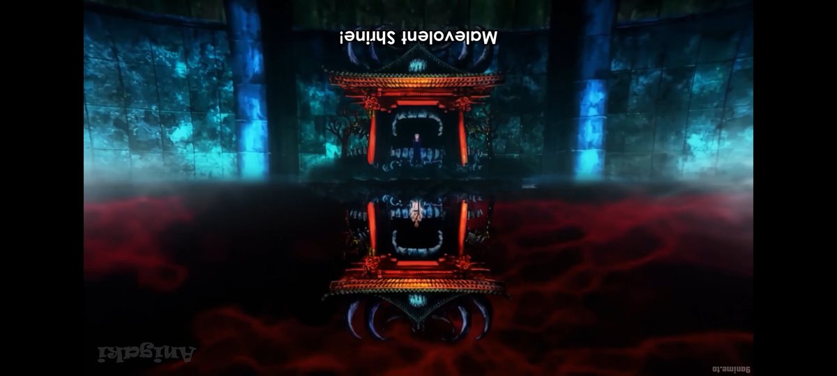 Foreshadowing of yuji can use the shrine, see the image below, flip it and see
Sukunas shrine shown to have dark aua/evil
While yuji's shrine is shown with water/calmness 
Gege cooked well
@TheYonahS2 thanks for your theory of twins
@JotheoriesJJK
#jjk
#jjktwt 
#jjk257spoilers