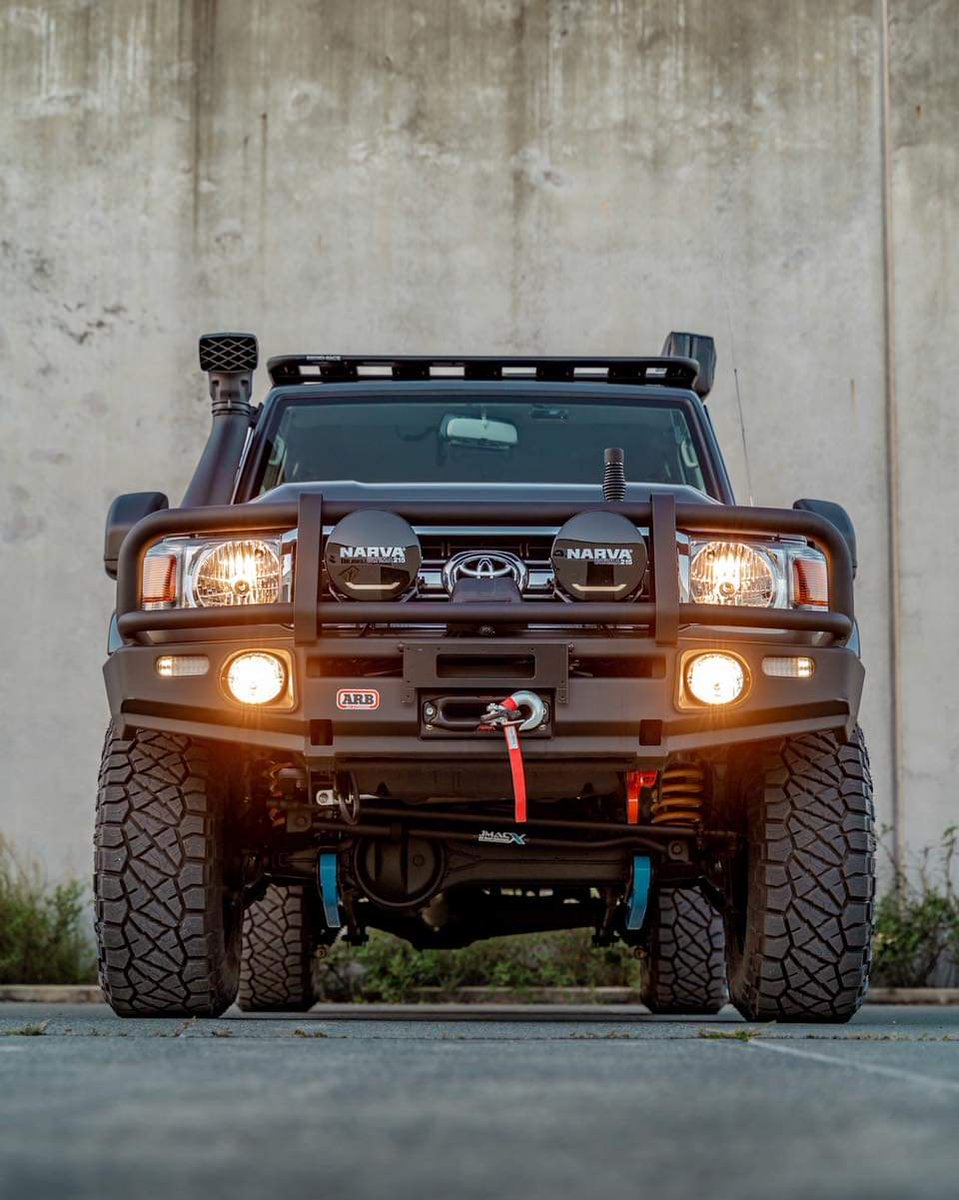 JaMtoka's tweet photo. LC79 with auto conversion from Pro Touring Concepts, Australia #LandCruiser #VDJ79R https://t.co/AXJjQtADPs