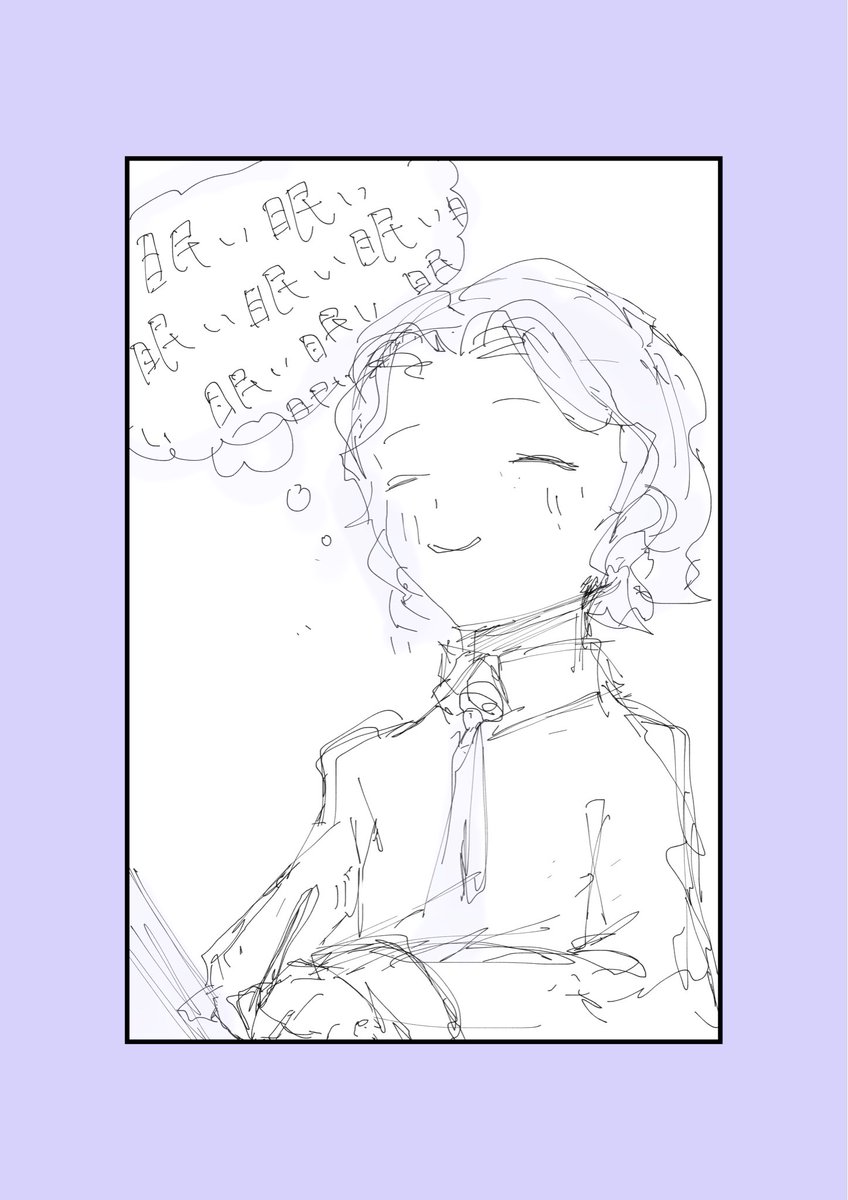 仕事中も絵を描いても常に眠すぎる…
#日常漫画 #さらだの日常 