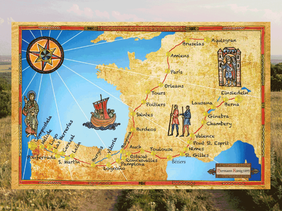HotelTdN's tweet photo. ¿Conoces la Vía Künig? 📜 Se trata de una histórica ruta del 𝗖𝗮𝗺𝗶𝗻𝗼 𝗱𝗲 #𝗦𝗮𝗻𝘁𝗶𝗮𝗴𝗼, trazada por Hermann Künig en el siglo XV.

Y lo mejor: ¡Pasa justo por nuestra 𝗙𝗶𝗻𝗰𝗮 𝗮 𝗙𝗼𝗿𝘁𝗮𝗹𝗲𝘇𝗮, en #Lugo! 💜

Si haces el #camino, ¡ven a visitarnos! #HotelTDN https://t.co/ehuzXEr06L