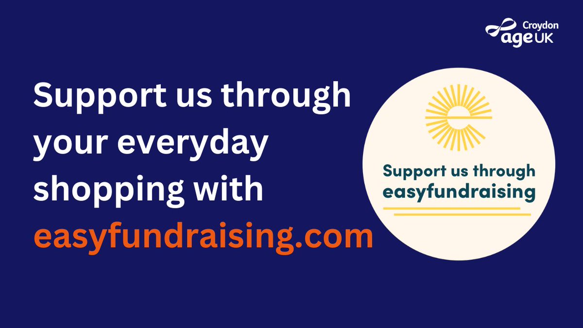 Support us on #easyfundraising in just 3 simple steps: 1️⃣ Sign up for easyfundraising for free. 2️⃣ Select our organization as your chosen cause. 3️⃣ Every time you shop online, start at easyfundraising & retailers will donate to us at no extra cost to you! easyfundraising.org.uk/causes/ageukcr…