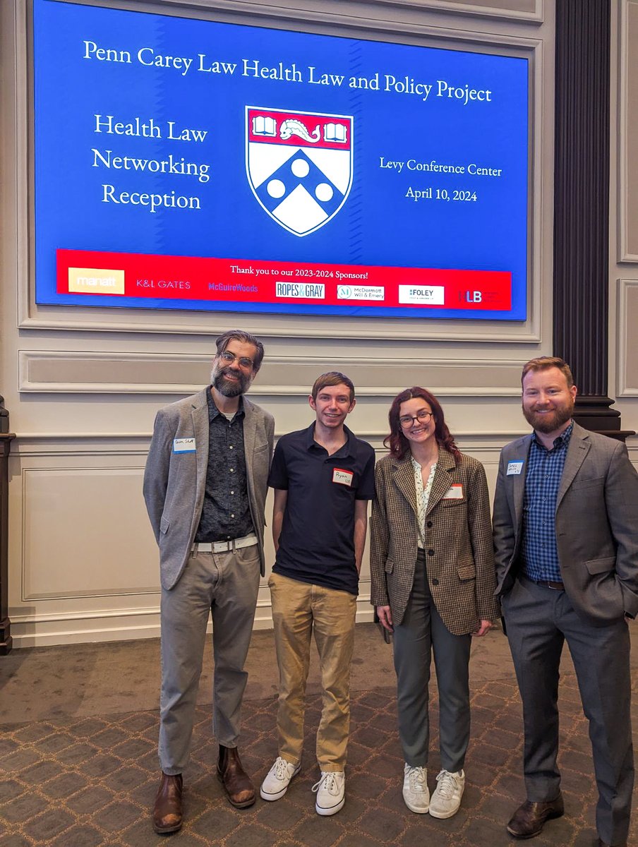 Advancing LGBTQ+ health equity requires collaboration. At Eidos, we work with Penn student groups to tackle complex challenges. Thanks to @PennLaw 's Health Law & Policy Project for crafting a legal brief on SOGI data under the 21st Century Cures Act. DM us for the legal brief!