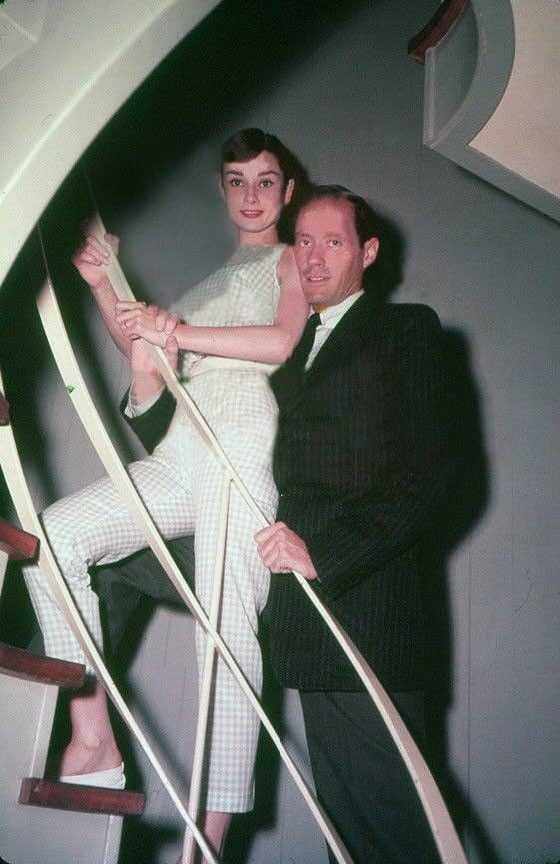 Audrey Hepburn and Mel Ferrer photographed by Bill Avery, Malibu, 1957