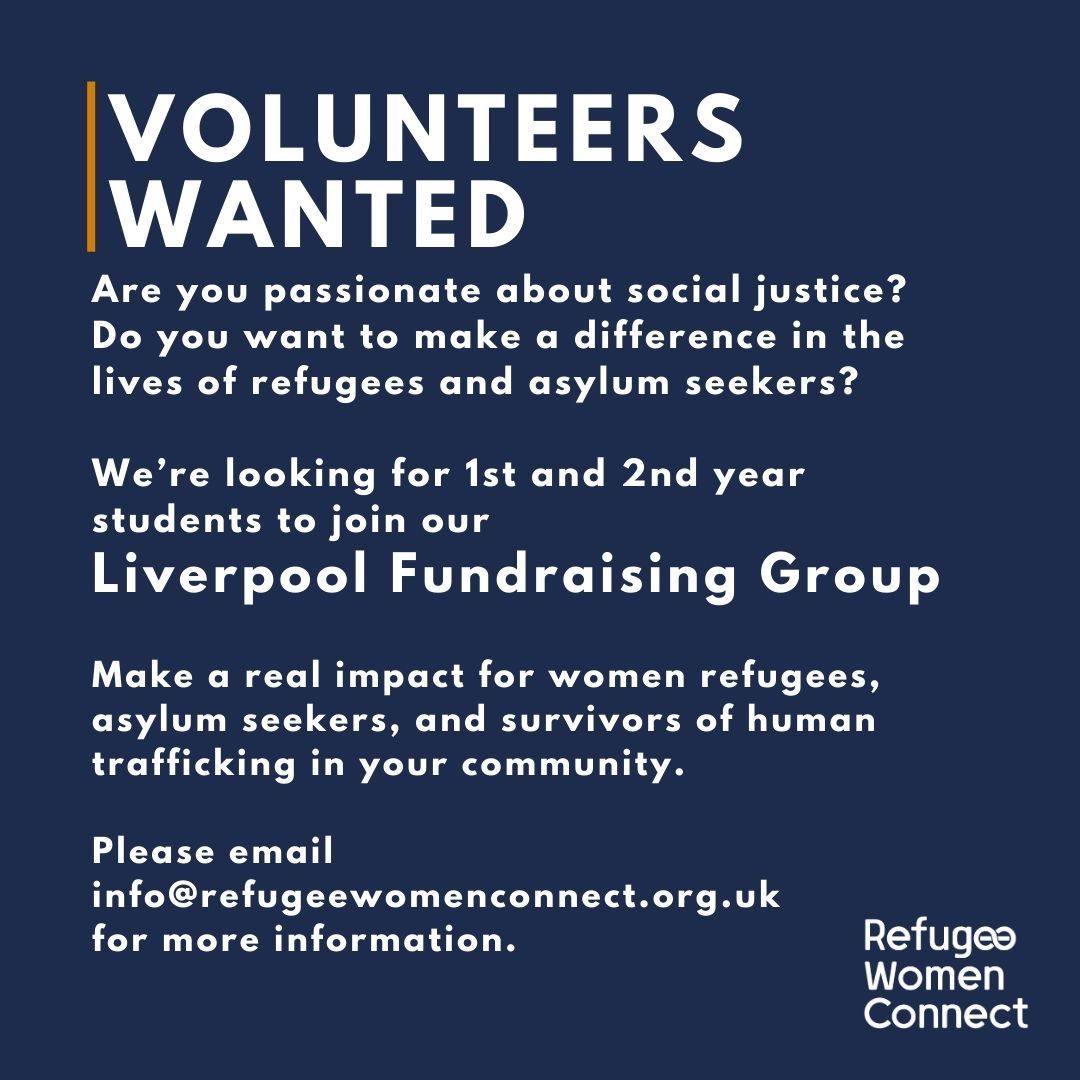 We have an incredible group of students in our Liverpool Fundraising Group and we are looking for more 1st and 2nd year students to join! If you're full of enthusiasm and ideas for fundraising events around Liverpool, we'd love to hear from you! ✨