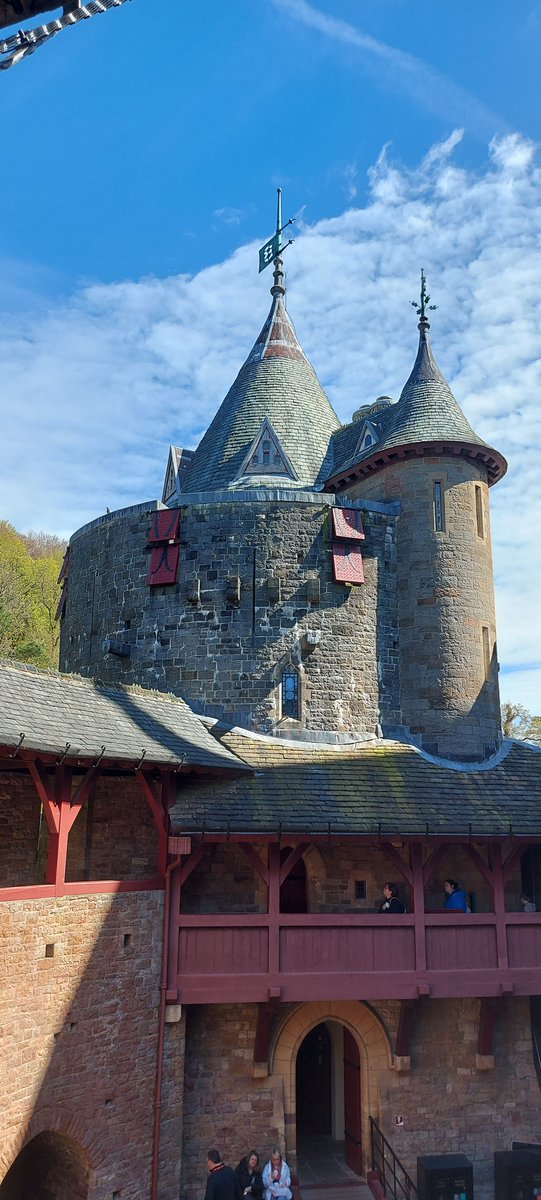 Todays tour is our Castles of South Wales tour with a lovely couple from Washington State.

They loved the gothic Castell Coch, and the brutal history of Caerphilly Castle.