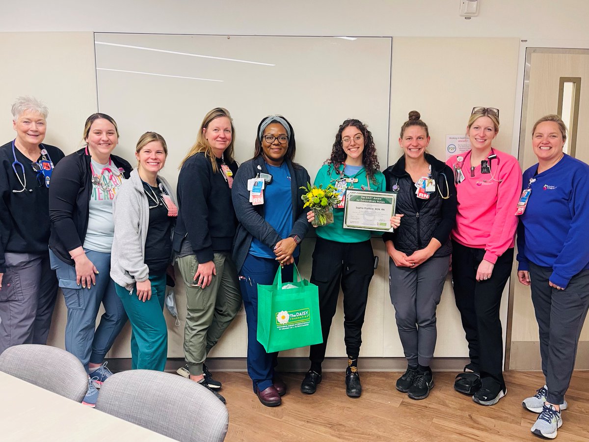 Our nurses are honored with the DAISY Award each month to recognize their exceptional compassion and commitment. We couldn't be happier to celebrate Emergency Department Nurse Sophie Privitera as a recent winner! Thank you for your unwavering compassionate care! #WeAreCincyKids