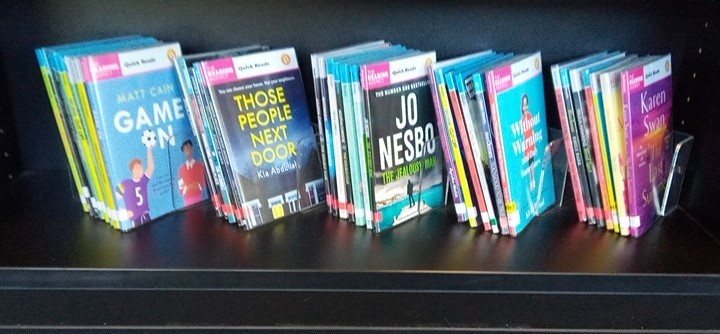 Don't have enough time for reading? Discover the joy of books and try one of our Quick Reads on display @WaltonLibrary. Don't miss new titles from Jo Nesbo, Karen Swan and Matt Cain #QuickReads #SurreyLibraries #JoNesbo