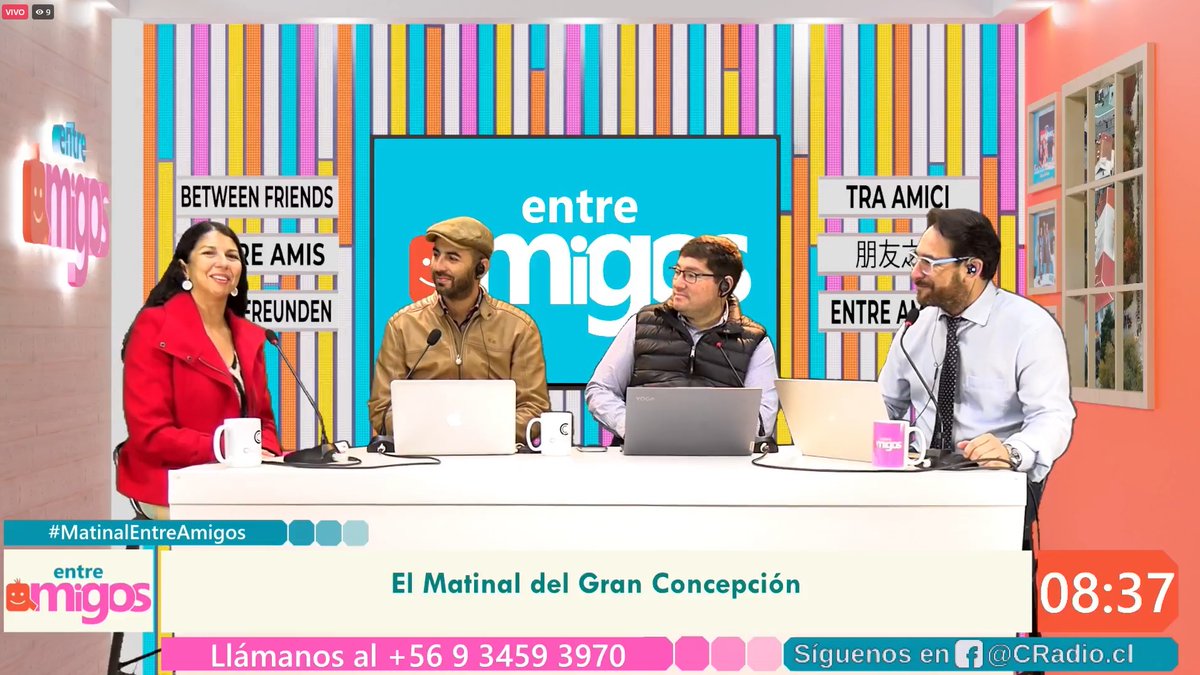¡Estamos en vivo!📡 Seremi @d_espinozan informa en #MatinalEntreAmigos por @Cradiotv📺sobre Ley de Estabilización que reducirá las #TarifasEléctricas⚡️💡 #EnergíaEnLosMedios Transmisión👉facebook.com/CRadioTV/video…