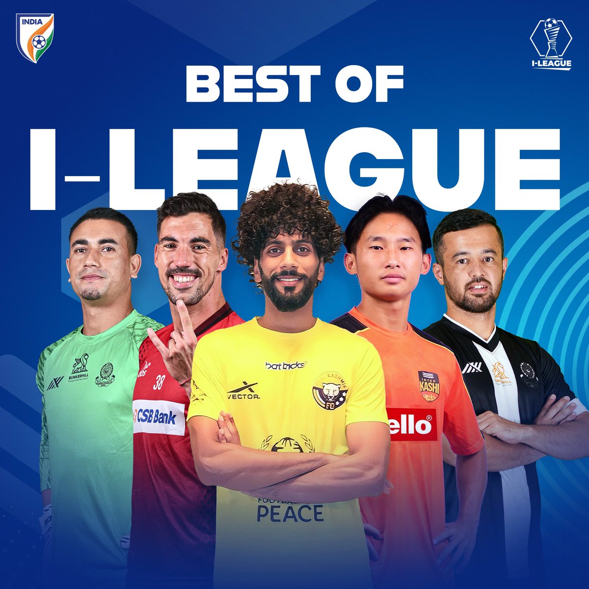 𝘾𝙚𝙡𝙚𝙗𝙧𝙖𝙩𝙞𝙣𝙜 𝙩𝙝𝙚 𝘽𝙚𝙨𝙩 𝙤𝙛 𝙩𝙝𝙚 𝘽𝙚𝙨𝙩! 👏💙 #IndianFootball ⚽️