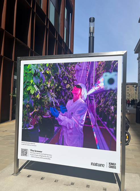 We've been off on an ISRCTN Editor field trip to see the 'What Does A Scientist Look Like?' @nature exhibition in @kingscrossN1C, running until mid-June nature.com/immersive/wher…