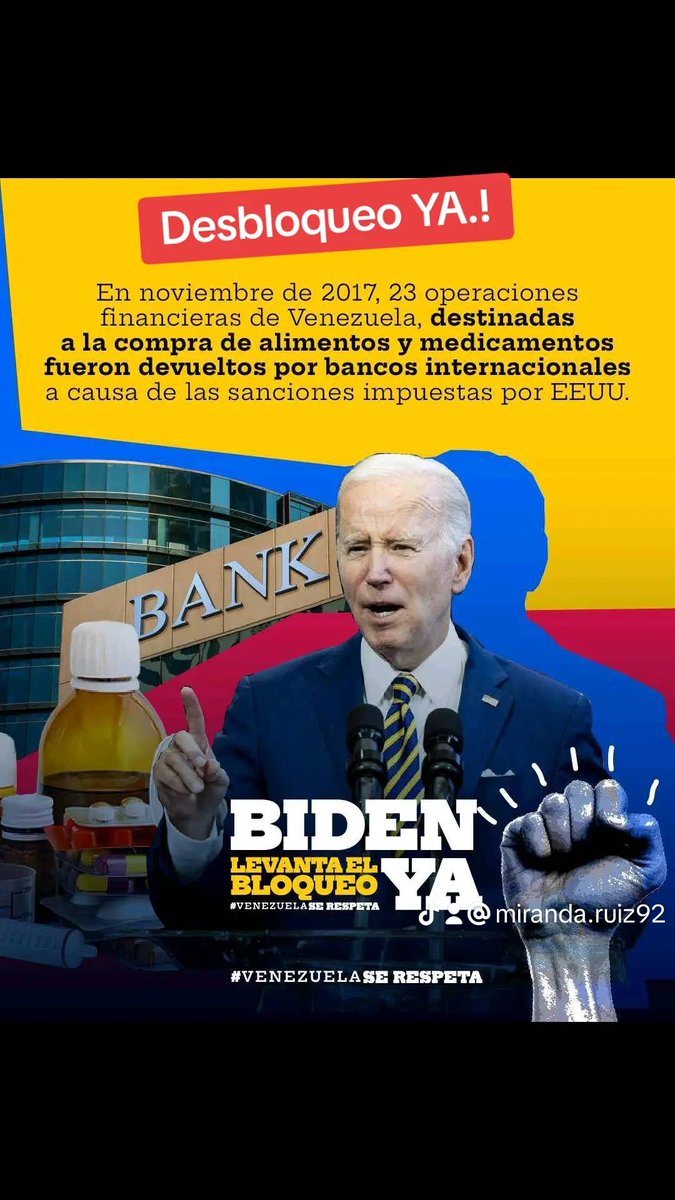 #BloqueoCero 
#VenezuelaSeRespeta 
#VenezuelaValiente 
#venezuelalibre