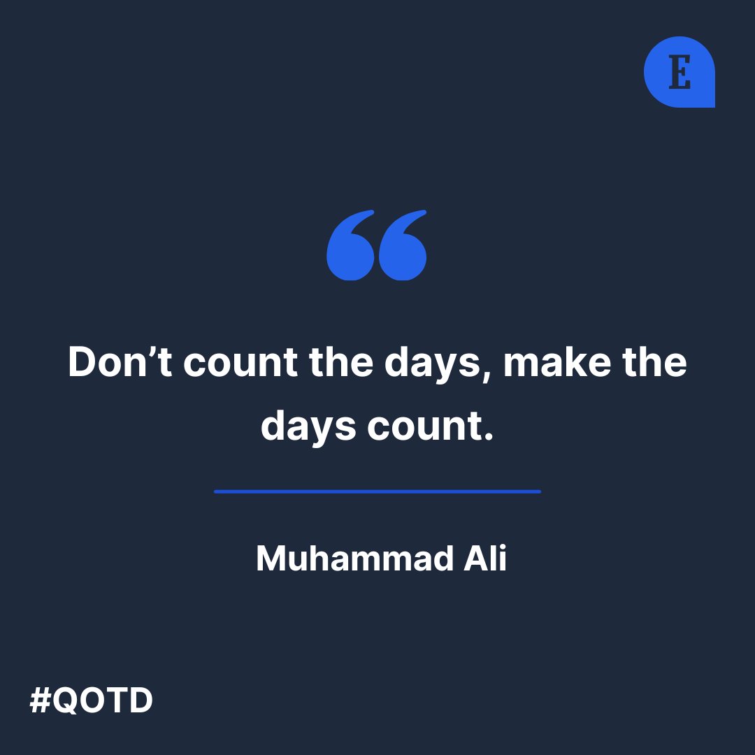 Entrepreneur's tweet photo. Make today count! https://t.co/q30GFMlz09