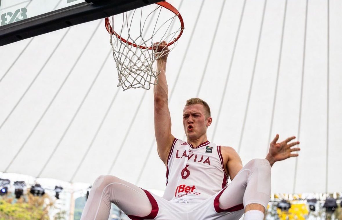 HUGE shoutout to <a href="/FrancisLacis/">Francis Lācis</a> for being in the Paris Olympics to represent Latvia. He’s the BEST teammate I’ve ever witnessed in 3 decades of coaching. Congrats Frank! #CARE