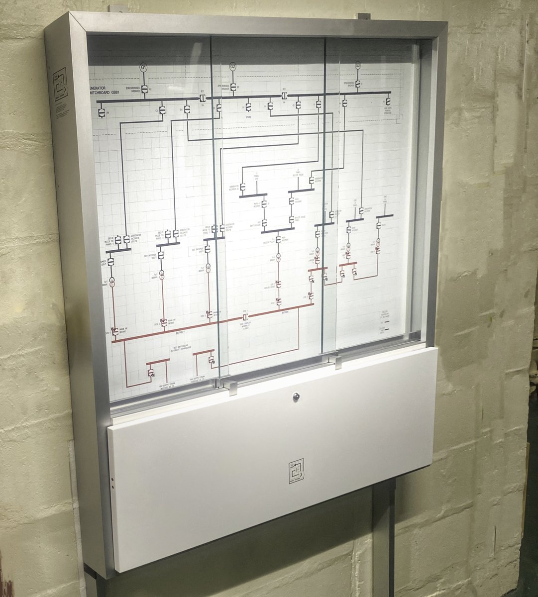 PROJECT UPDATE: We recently worked with Trust Engineers to create a schematic diagram of  existing HV/LV distribution systems in electronic format, converted into a Tilegram mimic system providing a visual overview of the HV/LV distribution network. 
#RDJ #ProjectUpdate #Tilegram