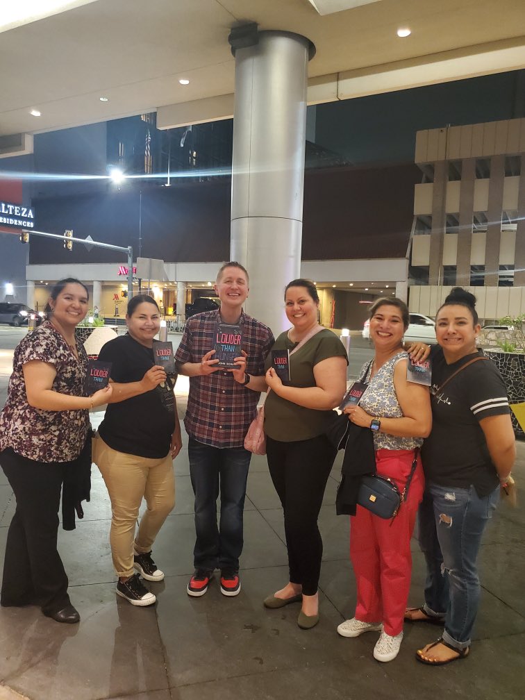 Yvette Aranda (@yaranda_lms) on Twitter photo Guess who we ran into <a href="/MrSchuReads/">John Schu</a> hope to see you next school year at El Paso. <a href="/AnamartinezLms/">AnaMartinez_LMS</a> <a href="/MSaenz_LMS/">Michelle Saenz</a> <a href="/DTafoya_LMS/">Devy Tafoya</a> <a href="/CBustillos_EES/">Cristina Bustillos</a> Guess who we ran into <a href="/MrSchuReads/">John Schu</a> hope to see you next school year at El Paso. <a href="/AnamartinezLms/">AnaMartinez_LMS</a> <a href="/MSaenz_LMS/">Michelle Saenz</a> <a href="/DTafoya_LMS/">Devy Tafoya</a> <a href="/CBustillos_EES/">Cristina Bustillos</a>