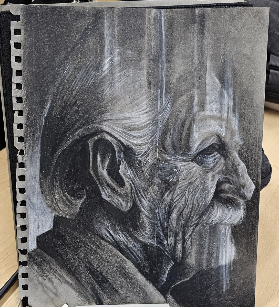 Ursuline junior Karina will have 3 pieces featured in this weekend's Governor's Art Show in Columbus.  Enjoy this special weekend to celebrate your artistic talents, Karina!  #UrsulineIrish #SoliDeoGloria