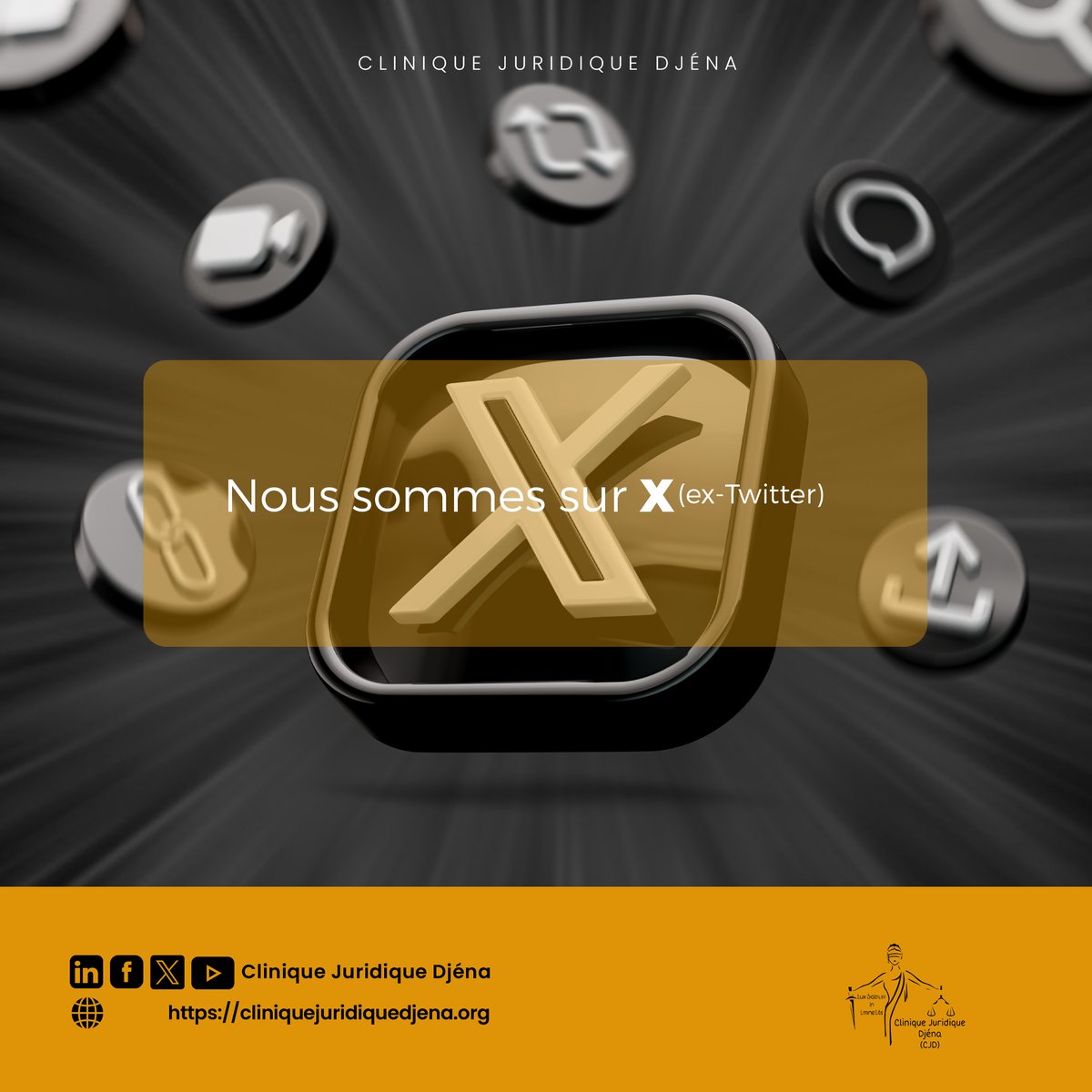 Clinique Juridique Djena - CJD tweet media